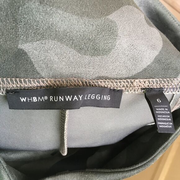 NEW WITHOUT TAGS‎ WHITE HOUSE BLACK MARKET RUNWAY LEGGINGS IN CAMO PRINT - Picture 6 of 6